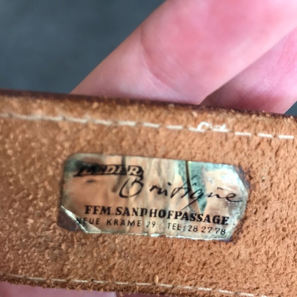 🏜 🌾 Vintage western inspired leather belt - Picture 6 of 9